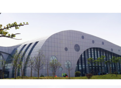永城会议中心外景网架工程